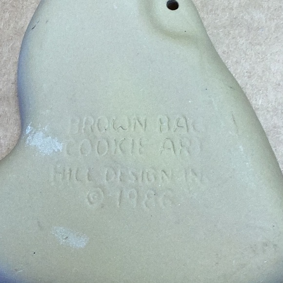 FINAL SALE PRICE Brown Bag Cookie Mold + House Shaped Cookie Cutter - Picture 3 of 6